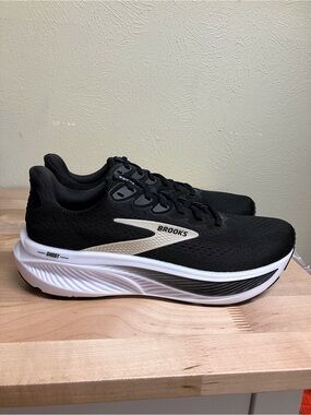 Brooks Women's Ghost Running Shoes - Black & White